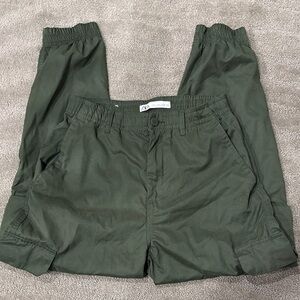 Zara Olive Green cargo pants